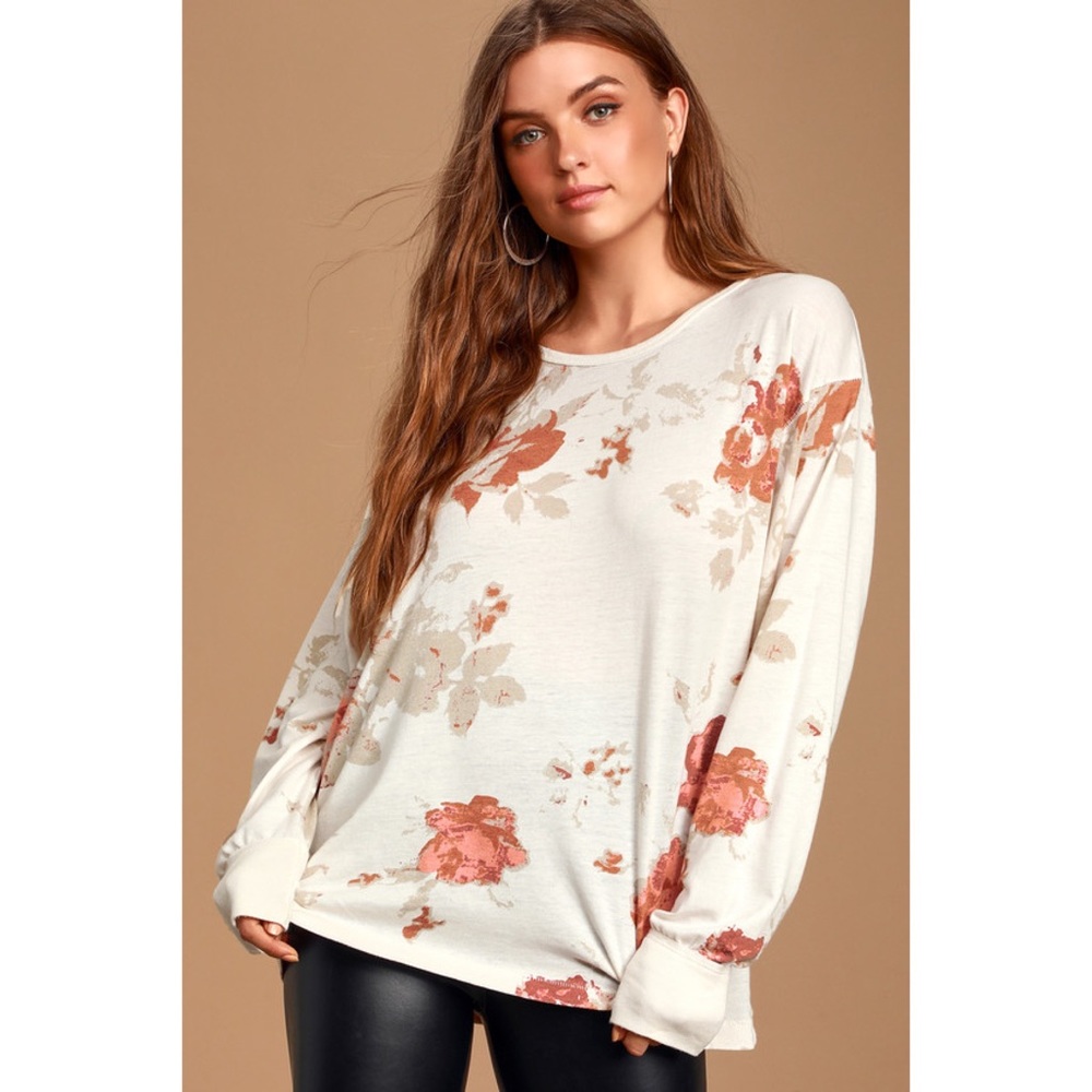 Free People Arielle Long Sleeve Top